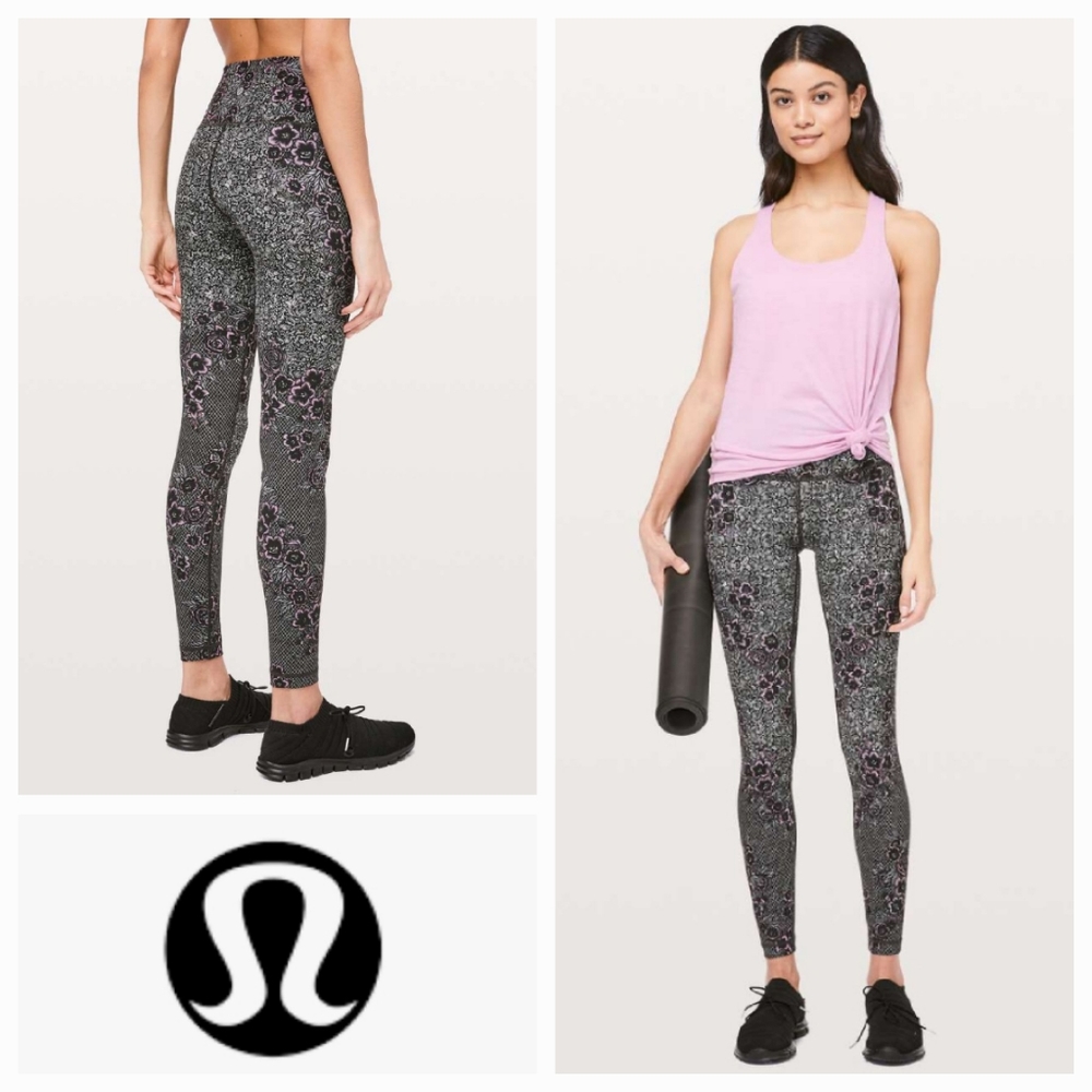 LULULEMON Wunder Under High-Rise Tight Engineered Full-On Luxtreme 28" Size 6